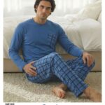 Sude Erkek (Compak) Penye Uzun Kol Pijama Takımı