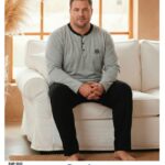 Sude Erkek (Compak) Battal Penye Uzun Kol Takım