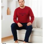 Sude Erkek (Compak) Battal Penye Uzun Kol Takım