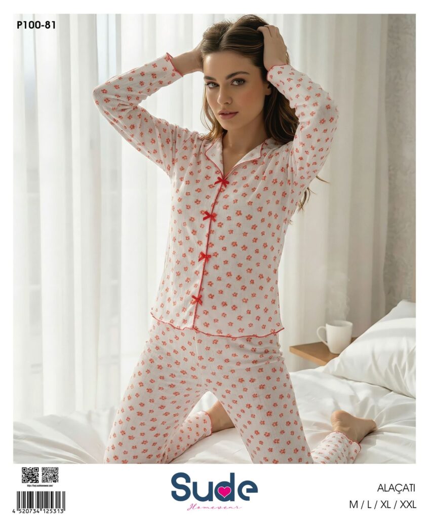 Sude Alaçatı Gömlek Uzun Kol