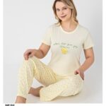 Sude Modal Kısa Kol Pijama Takım