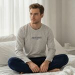 Sude Erkek (Compak) Penye Uzun Kol Pijama Takımı