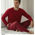 Sude Erkek (Compak) Penye Uzun Kol Pijama Takımı