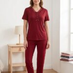 Sude Bamboo Genç Kısa Kol Pijama Takım