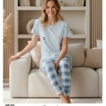 Sude Modal Kısa Kol Pijama Takım