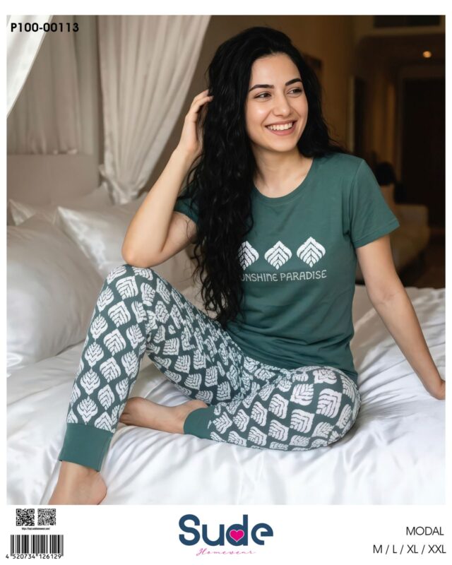 Sude Modal Kısa Kol Pijama Takım