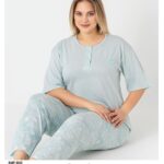 Ercan Battal Kadın Kısa Kol Pijama Takım