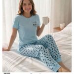 Sude Modal Kısa Kol Pijama Takım