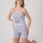 Sude Modal Şort İp Askılı Takım