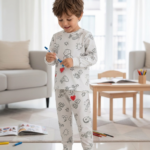 Sude Kids Boyamalı Basic Uzun Kol