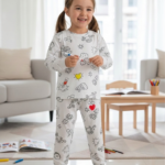 Sude Kids Boyamalı Basic Uzun Kol