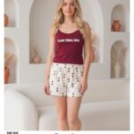 Sude Modal Şort İp Askılı Takım