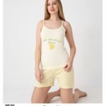 Sude Modal Şort İp Askılı Takım