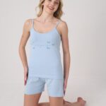 Sude Modal Şort İp Askılı Takım