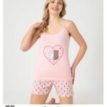 Sude Modal Şort İp Askılı Takım