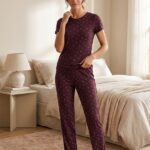 Sude Pointelle Kısa Kollu Uzun Pijama Takım