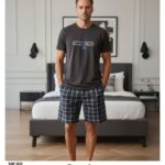 Sude Erkek Kısa Kol Şort Takım