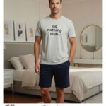 Sude Erkek Kısa Kol Şort Takım