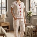 Alaçatı gömlek altı uzun takım