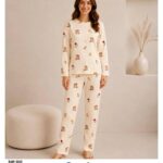 Süet Genç Pijama Takımı